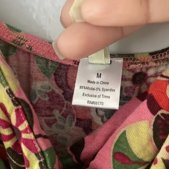 Anthropologie Women's Strap Floral Dress Size M New with Tags Boho Summer Vacay - Picture 4 of 9